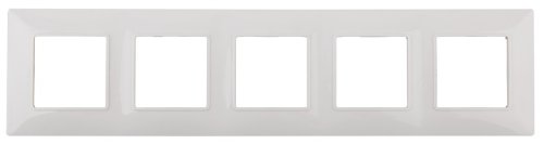 Рамка универсальная Эра Elegance 5-м. белый картинка